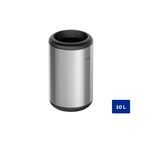 Lixeira Inox Tramontina Portofino E Aro E Base 10l