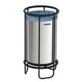 Lixeira Tramontina Cesena 65l Com Acabamento Scotch Brite