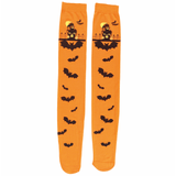 Meia Laranja Noite Do Terror Infantil Halloween - Cromus