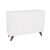 Balcão Multiuso Austin Aparador Buffet 80x112,5x36cm Branco