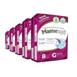 Kit 5 Fraldas Geriátricas Mastersoft Regular G - 40 Unidades