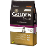 Ração Golden Fórmula Gatos Adultos Castrados Frango 1 Kg