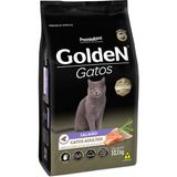 Ração Golden Gatos Adultos Sabor Salmão 10,1kg