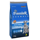 Ração Premier Fórmula Para Cães Adultos De Raças Médias Sabor Frango 15kg