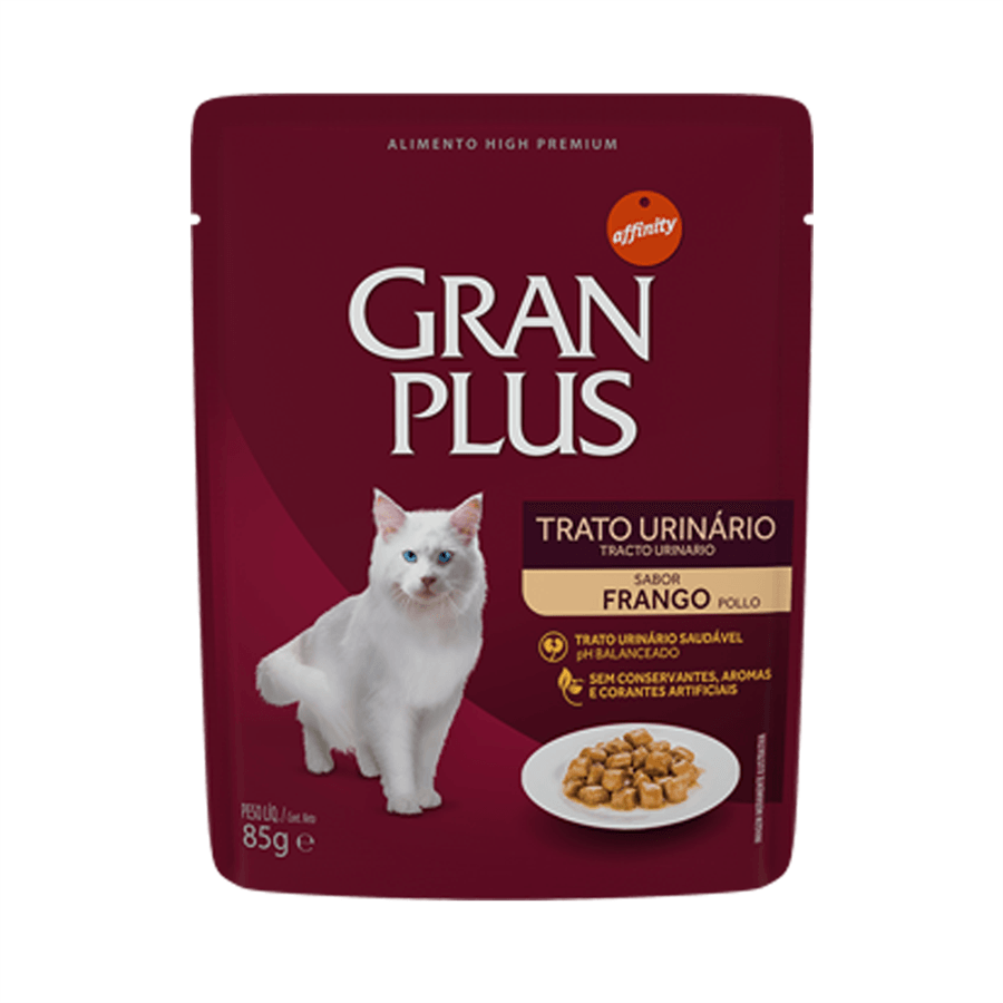 Ração Úmida Granplus Sache Gato Trato Urinario 85g