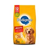 Ração Pedigree Cães Adultos Raças Médias E Grandes Carne E Frango 15kg