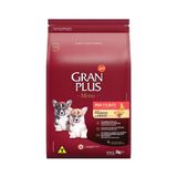 Ração Gran Plus Menu Cães Filhotes Mini Frango Arroz 3kg