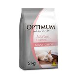 Ração Optimum Gatos Adultos Carne 3kg