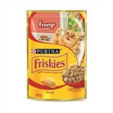 Friskies Purina Ração Sachê Frango Ao Molho 85g