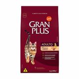 Ração Granplus Para Gatos Adultos Sabor Frango E Arroz 10,1 Kg