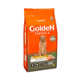 Ração Para Cães Adultos Golden Fórmula Salmão E Arroz 15 Kg