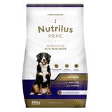 Ração Seca Nutrilus Prime Frango Para Cães Adultos De Raças Grandes - 20 Kg