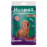 Tapete Higiênico Huspet Premium 60x60 Para Cães - 7 Unidades