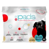 Tapete Higiênico Dr. Pads Super Premium 60x60 Para Cães - 30 Unidades