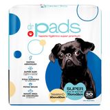 Tapete Higiênico Dr. Pads Super Premium 80x60 Para Cães - 30 Unidades