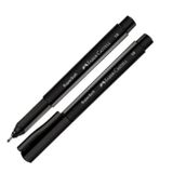 Caneta Hidrocor Supersoft 1.0 Preto Faber Castell