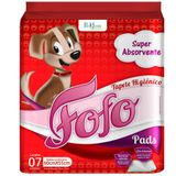 Tapete Higiênico São Francisco Fofo Pads Para Cães - 7 Unidades