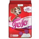 Tapete Higiênico São Francisco Fofo Pads Para Cães - 30 Unidades