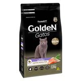 Ração Seca Premier Pet Golden Gatos Adultos Salmão - 1 Kg