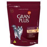 Ração Granplus Frango E Arroz Gatos Castrados Adultos - 1 Kg