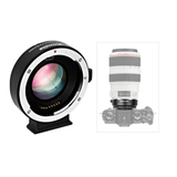 Adaptador Commlite Cm-ef-fx Booster Redutor Focal 0.71x Lente Canon Ef/ef-s Para Fujifilm X-mount