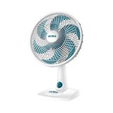 Ventilador de Mesa Mondial 30cm Ultra V-30, 6 pás, 3 velocidades, Branco e Azul