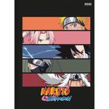 Caderno Brochura 1/4 Capa Dura Naruto 80f