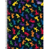 Caderno 10x1 Capa Dura Mickey Rainbow 160fls.