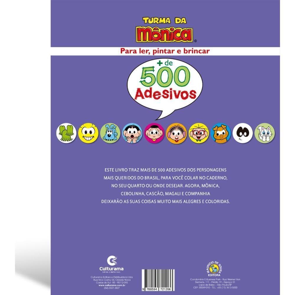 Turma Da Mônica - Colorindo com adesivos - Especial - Mônica : On Line  Editora: : Livros