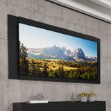 Painel Para Tv Até 55 Polegadas Preto Touch Carraro