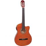 Violão Eletroacústico Flat Nylon Cutaway Nf-14 Ceqn Natural