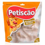 Petisco Osso Nó para Cães Adultos e Filhotes Tamanho Nº. 1 Petiscão 5 Unidades