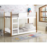 Beliche Quarto Infantil Encanto Branco/grenat