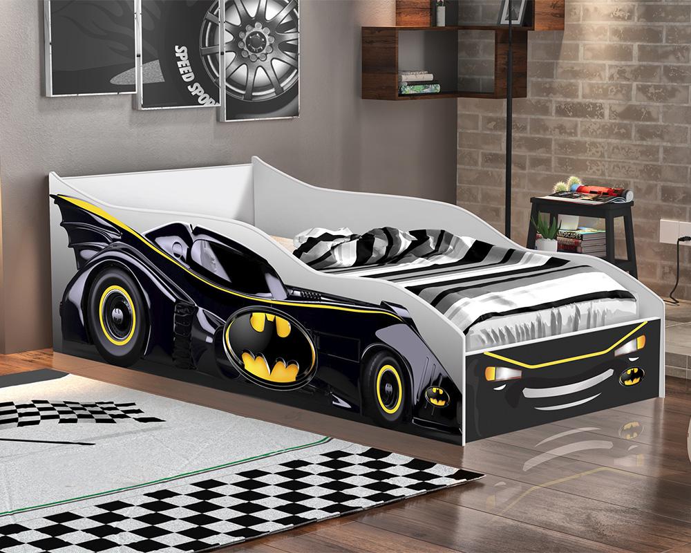 Cama Quarto Infantil Carro Preto