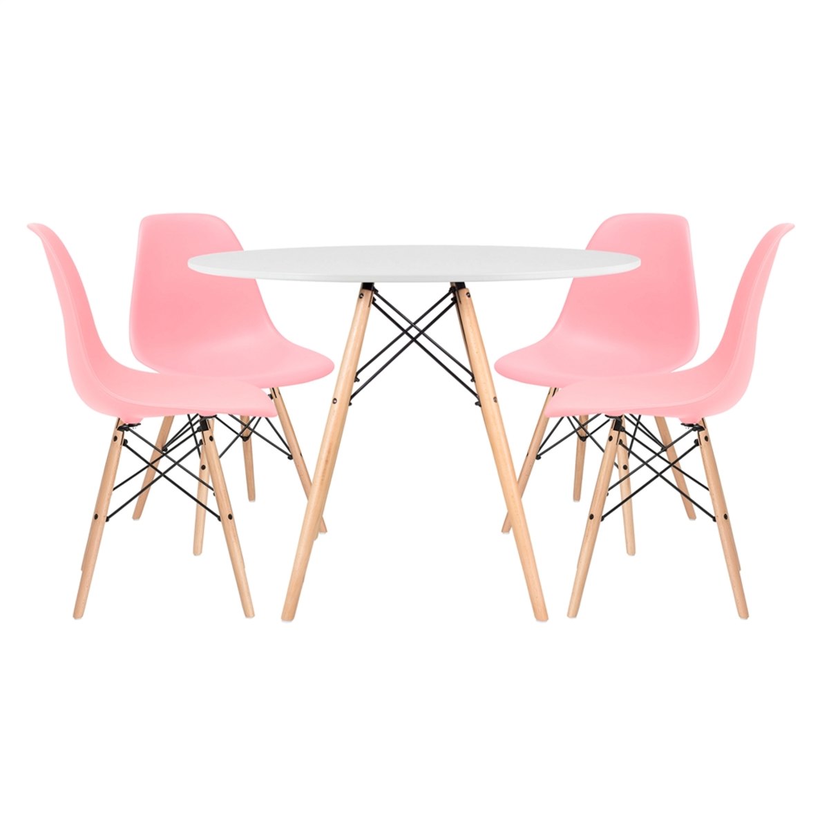 MV19163692_KIT---Mesa-Eames-100-cm-branco---4-cadeiras-Eames-DSW---Rosa_1_Zoom