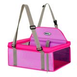 Assento Tubline Transpet Rosa Para Cães E Gatos - Até 15 Kg..