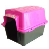 Casa Furacão Pet De Plástico Rosa - N 06