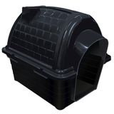 Casa Furacão Pet Plástico Iglu Black - Tam. 04