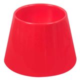 Comedouro E Bebedouro Alto Pet Games Vermelho - 500 Ml