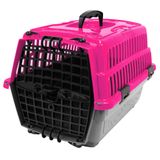 Caixa De Transporte Pet Injet Love Travel Rosa - Tam. 02