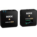 Microfone De Lapela Sem Fio Rode Wireless Go Ii Simples Compact Preto