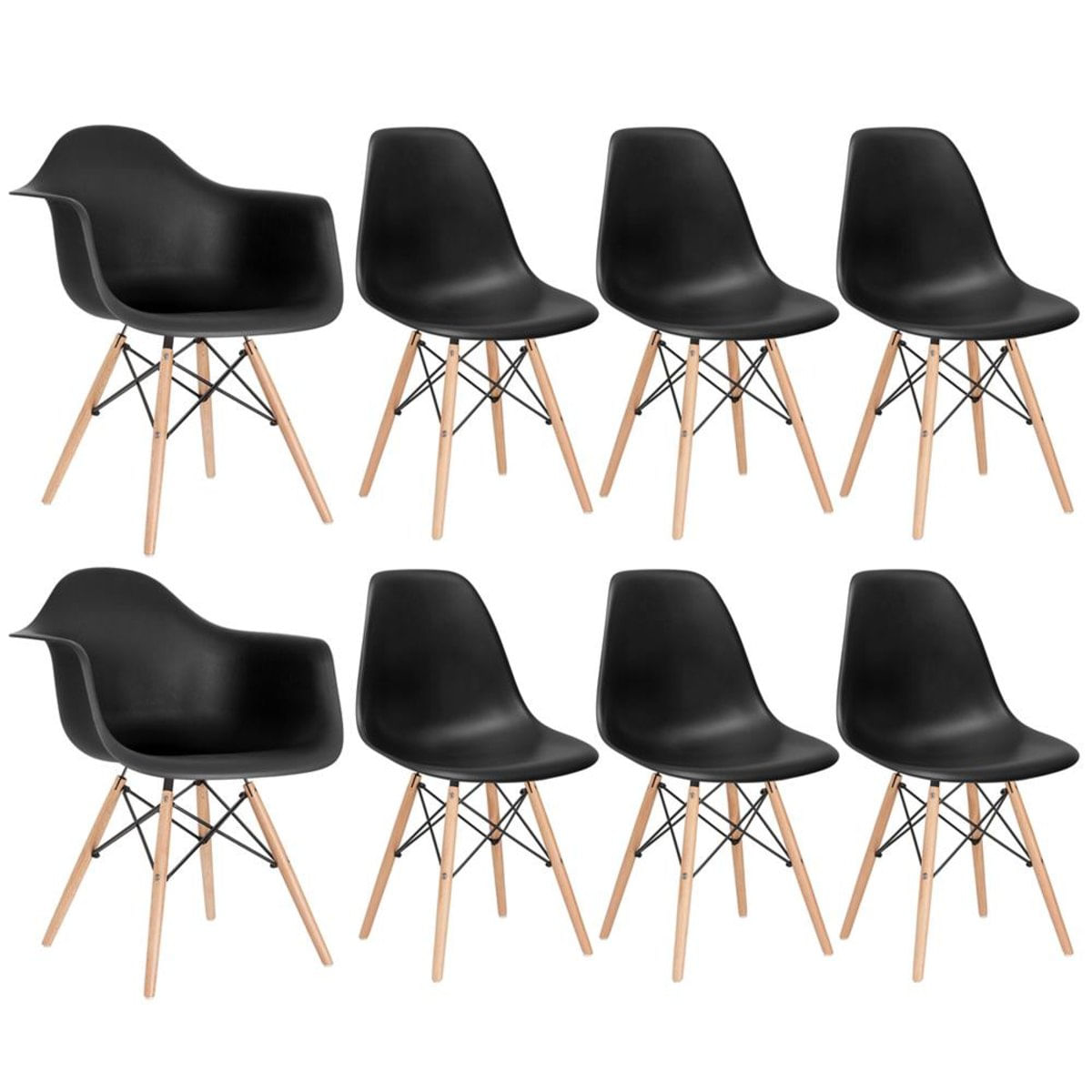 MV25844493_Conjunto-2-x-cadeiras-Eames-DAW-com-bracos---6-cadeiras-Eiffel-DSW---Preto_1_Zoom