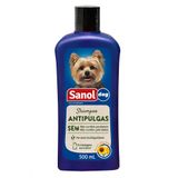 Shampoo Sanol Dog Antipulgas Para Cães - 500 Ml