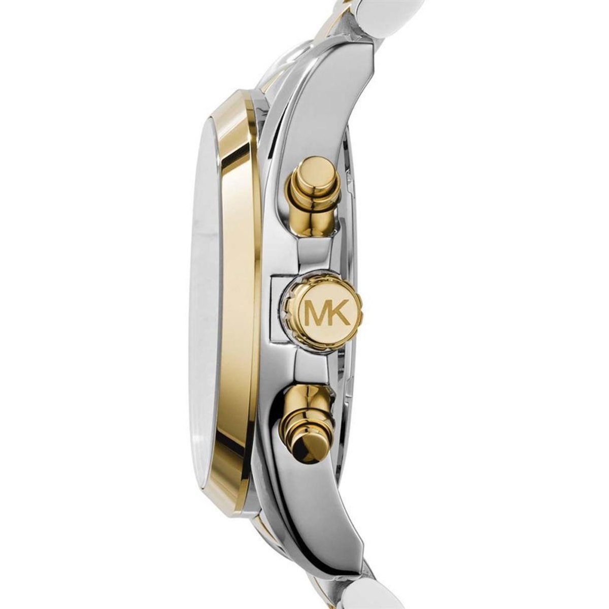 relógio michael kors feminino mk5976 prata dourado