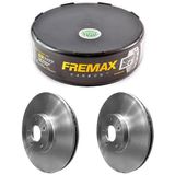 Par Disco Freio Bmw 320 X1 Dianteiro Ventilado Fremax Bd1972