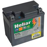 Bateria Moto Cg 150 Heliar Htz5l Powersports Selada 4ah 12v