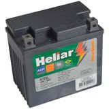 Bateria Moto Pop 100 Heliar Htz6l Powersports Selada 5ah 12v