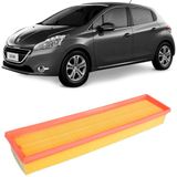 Filtro Ar Peugeot 208 2013 A 2017 Metal Leve
