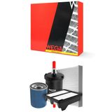 Kit Troca De Filtros Honda Fit 1.4 16v Flex 2008 A 2014 Wega