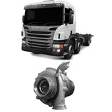 Turbina Motor Dc09 110 310 Scania K310 2014 Borgwarner